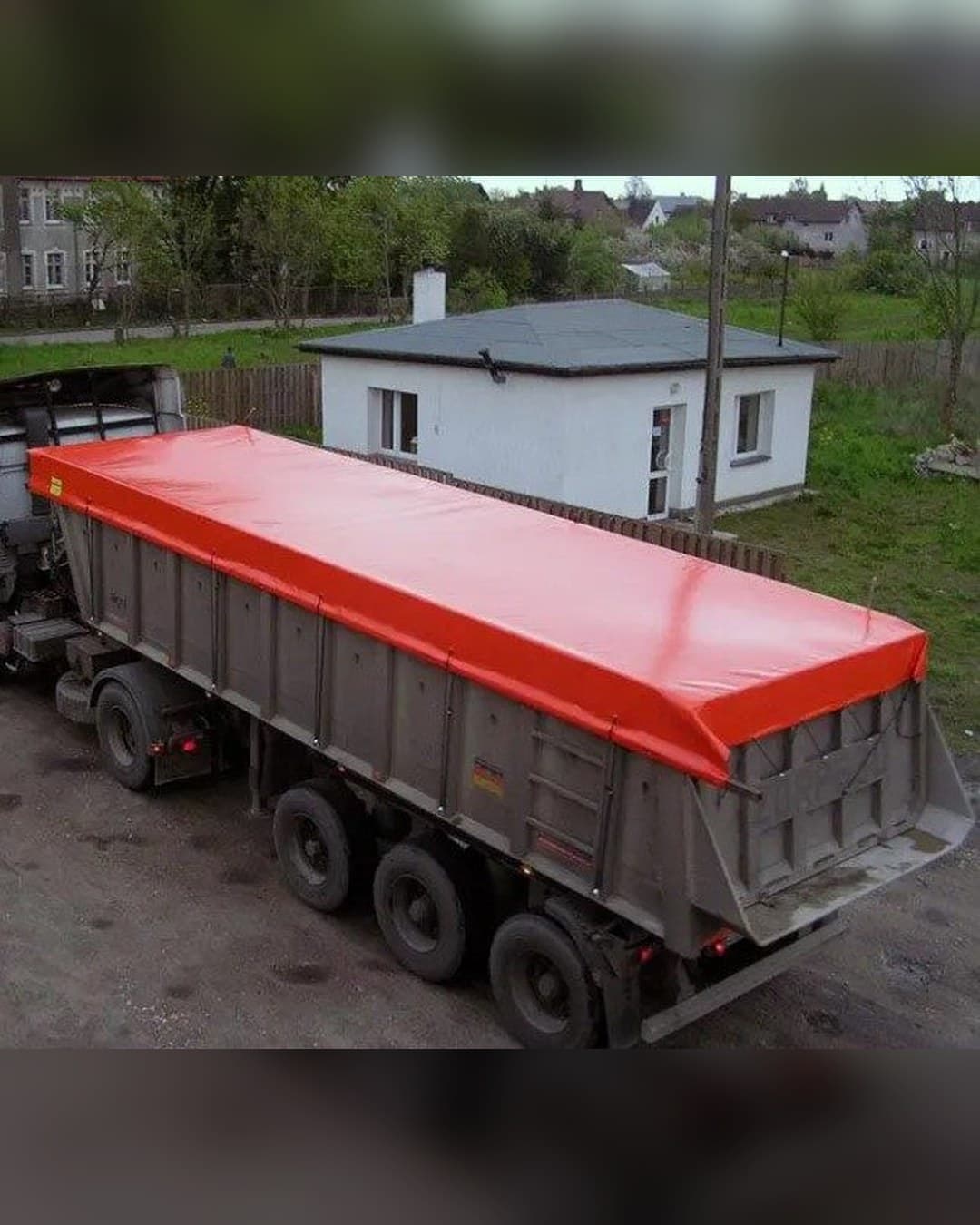 Изготовление накидок на зерновозы