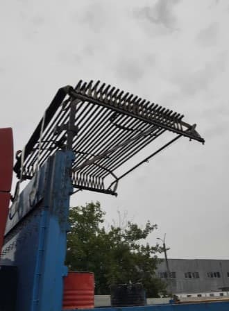 Зсувний дах на мішок, напівпричіп (б/в механізм у зборі)